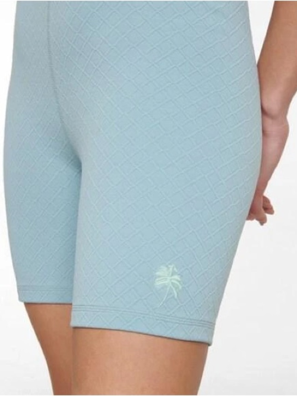 The Upside Palma Hight-Rise Biker Shorts Blue size XS